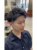 アップバング/メンズショート/刈り上げ/スパイキーショート