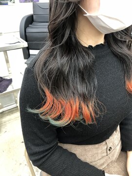 トーキョー オタクヘアー(TOKYO OTAKU HAIR) にじさんじ 宇佐美リト 毛先カラー グラデーションカラー