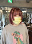 派手髪＊ボブ姫カット