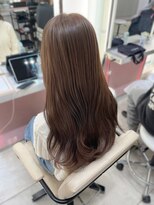 ユーフォリア エヌ 池袋サンシャイン通り店(Euphoria +n) ブリーチなしダブルカラー Olive beige♪