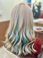 エターナルバイマティーナ(Eternal by MATINA)&nbsp;【ホワイトグレージュ×水色】池袋美容室