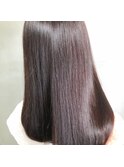 髪質改善＊ロングレイヤーグレーベージュ＊美髪【Zina船橋】