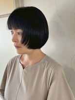 タヴィ(Tavi)&nbsp;ミニボブのフェイスレイヤー/レイヤーボブ/レイヤーカット/ボブ