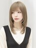 【ケアブリーチ】似合わせカット＋ダブルカラー＋補修カバーミスト￥16000