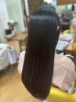 ラゾ 平塚(Lazo)&nbsp;暗めカラー/ネオメテオストレート/縮毛矯正[平塚/平塚駅]