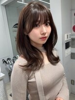 エリス 四条烏丸店(ELIS) 大人可愛い20代30代40代インナーカラー小顔ウルフレイヤーボブ