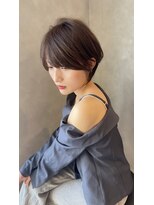 アグ ヘアー ネスト 茨木店(Agu hair nest)&nbsp;大人ショートボブ 20代30代40代ヘア 小顔 大阪クビレ茨木