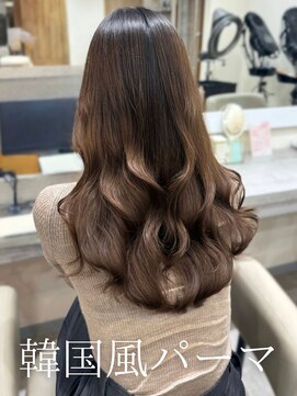 エース 梅田(ace) コテ巻き風パーマ /韓国風パーマ/デジタルパーマ/レイヤーカット