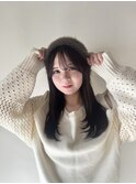 もふもふニット帽×レイヤーワンカール