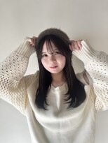 アモレット 天文館店(amoretto)&nbsp;もふもふニット帽×レイヤーワンカール