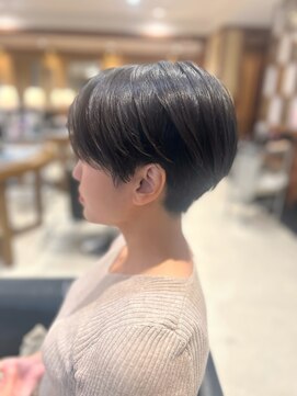 ユウヘアー 本山店(U Hair) 大人気 ラインハンサムショート