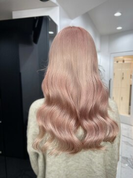 ラピス 渋谷本店(Lapis) ピンクベージュ/バイカルテ/レイヤーカット/フェイスレイヤー