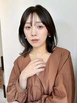 ケーツー エソラ池袋店(K-two) 大人くびれヘア*ミディアムレイヤーカット*髪質改善*顔周り