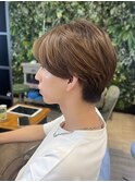 メンズスタイル×ナチュラルマッシュショート