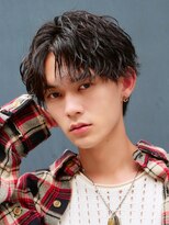 エルマーク 京都駅前(L-MARK) 波巻きツイスパ/サーフカール/メンズ/men's/メンズサロン/眉毛