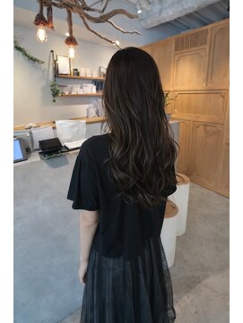 パプス ド コワフュール 小林店(Pap's de coiffeur) 40代50代ツヤ髪ウェーブロング