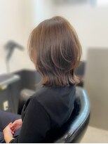 オーティティ(O-TETE)&nbsp;くびれショートナチュラルショートレイヤーボブブラウンカラー