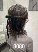 ハーフアップ｜ボブ