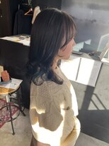 リンダイーロ(Linda Hiro)&nbsp;【札幌円山】ミディアムレイヤー/オリーブベージュ/透明感カラー