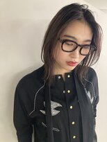 バロウ(BURROW)&nbsp;ミディアムレイヤー　髪質改善　ストレート《木村茉那美24》