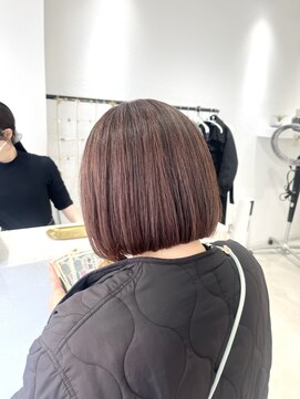 ビューバイネオリーブ 用賀店(Beau'r by neolive) ミルクティーブロンドデジタルパーマワンホンレイヤー［用賀］