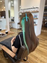 リンク(Link Hair&Spa)&nbsp;ペールミント/ミントカラー/イヤリングカラー