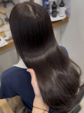 ファーストステップ 表参道(FIRST STEP) ブリーチなし髪質改善ツヤカラー/髪質改善カラー/トリートメント