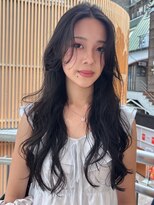 ノラ シブヤ(NORA)&nbsp;小顔ミディアムパーマミディアムデジタルパーマレイヤーウルフ