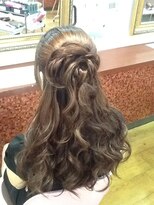 ルーズフラワーハーフ