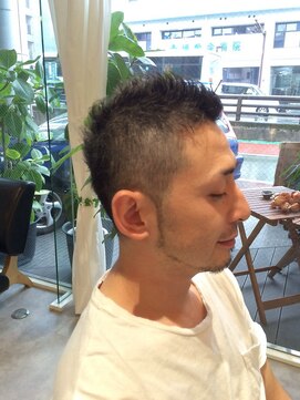 ハートライン(hair bridal Heart Line) 外国人風男前ショート