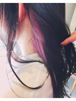 インス(ensue)&nbsp;20代30代★美髪ケア×ダーク艶カラー×イヤリングカラー◇中島