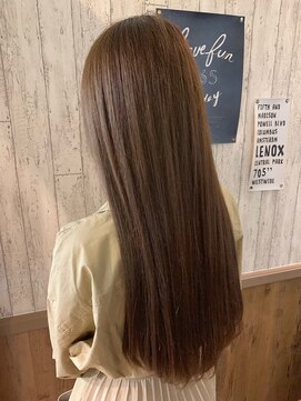 アンク クロス 関内店 透明感イルミナアッシュブラウン　【mifuyu】