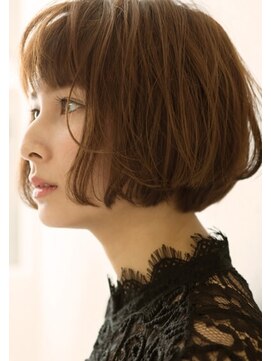 ナオシ トレス 富雄店(nao*c tres) 【奈良/富雄nao*c】大人かわいい小顔☆ナチュラルふわっとボブ