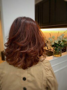 ダマーニ 表参道(DAMANI) 伸ばしかけの髪は毛先パーマでイメチェン