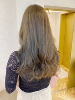 ロンドプランタン 恵比寿(Lond Printemps) 【Lond佐野】くすみアッシュベージュ ミックスウェーブ 