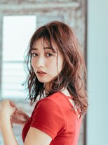 美容室 コーストアール 稲毛店(coast-R)&nbsp;大人切りっぱなし鎖骨ミディ★【稲毛】