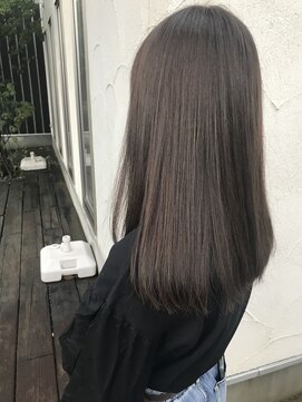 シェノンバイカリス(Chainon by charis) オリーブグレージュ×さらさらストレート