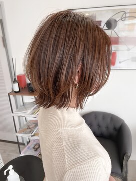 コース(CORS) 【CORS高崎】とろけるベージュ ショートボブ レイヤーボブ