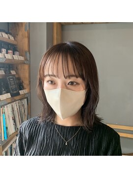 パム 恵比寿(PAM.) ナチュラルブラウン外ハネボブ