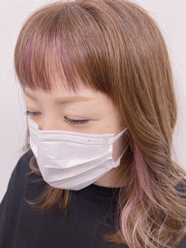 ダンクレスト(Daan Crest) 【インナーカラー】×【いちごミルク】