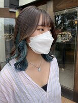 イーゼル ヘア デザイン 名張店(EASEL HAIR DESIGN) インナーターコイズ