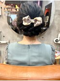 ☆結婚式お呼ばれヘアアレンジ/ゆるふわアレンジ☆