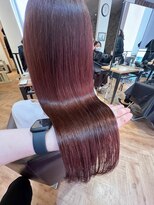 ジーナ 梅田茶屋町(Zina)&nbsp;髪質改善＊レッドブラウン＊美髪【Zina 梅田茶屋町】