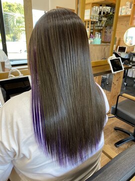 ルッカヘアガーデン バイ ラッシュゴールド(RUCCA HAIR GARDEN by LUSH GOLD) インナーカラー