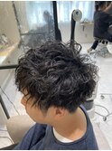 細かめスパイラルパーマ