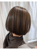 プレミアムカラーグレイヘア30代40代50代こなれヘア大人可愛い