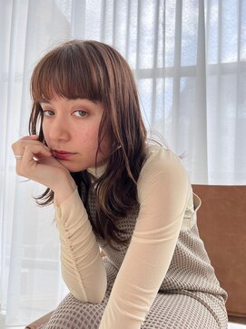 シェール(cher) 艶髪レイヤー/ブラウン