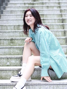 クラスコウベ 三宮店(Krass kobe) 大人ガーリーチョコレートブラウン3【鈴木ルナ】