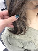 ○ベージュイヤリング×透明感カラー○