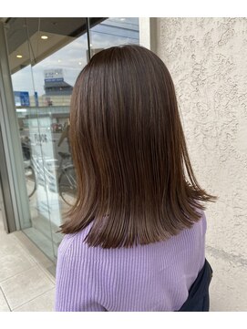 フロア(FLOOR) ミディアム/ロブ/グレージュ